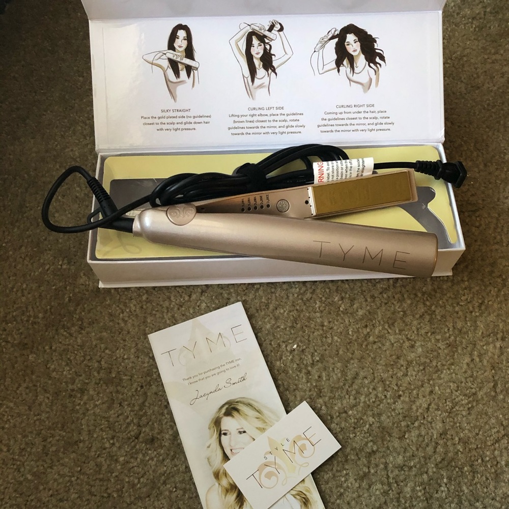 TYME hair iron